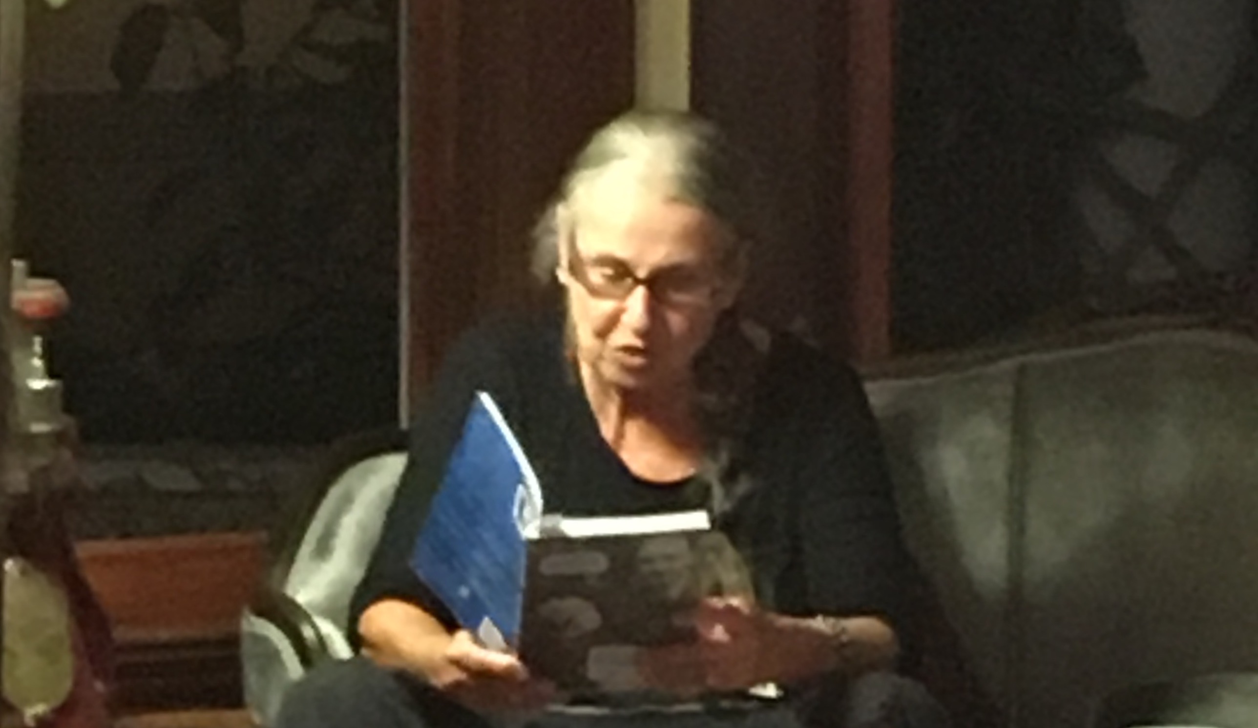 Lillian speaking in the Bay Area